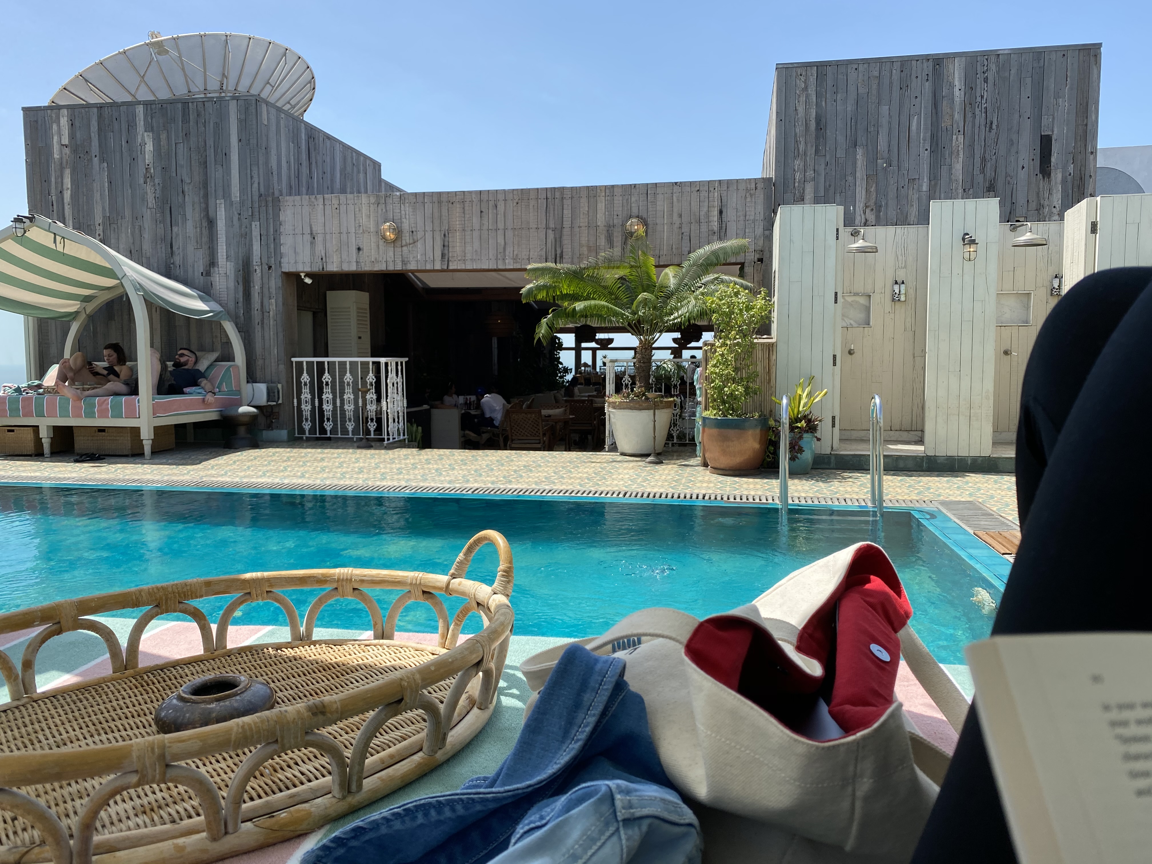 Rooftop pool at Soho House Mumbai